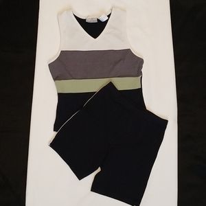 Workout/Lounge Bike Short Set